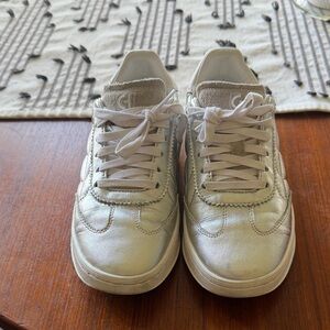 Cole Haan Silver Athletic Shoes